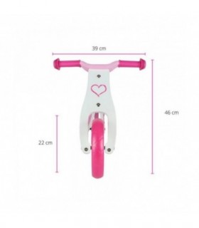 Draisienne 2 en 1 Milly Mally Look Hearts