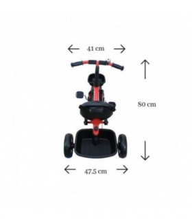 Tricycle Milly Mally Axel Rouge