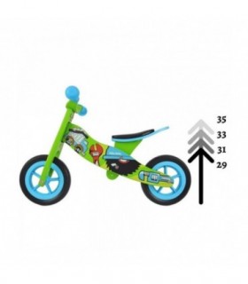 Draisienne 2 en 1 Milly Mally Look Bleu Army