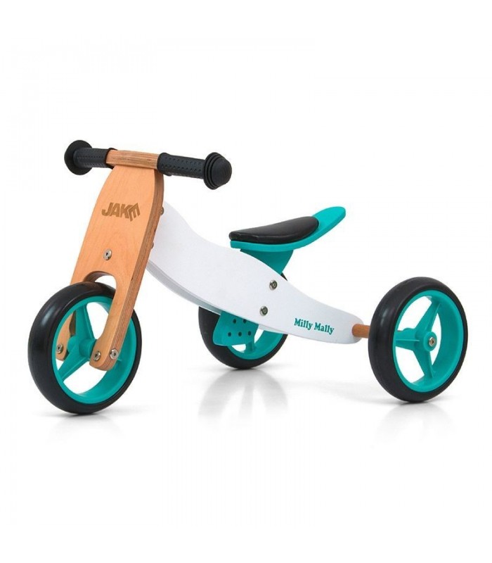 Draisienne 2 en 1 Milly Mally Jake Classic Mint