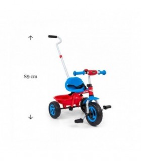 Tricycle Milly Mally Turbo Cool Rouge
