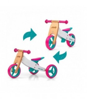 Draisienne 2 en 1 Milly Mally Jake Classic Candy