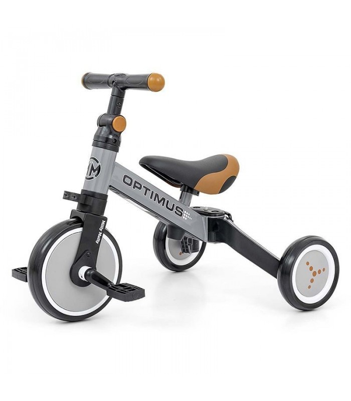 Tricycle 3 en 1 Milly Mally Optimus Gris