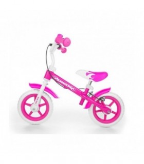 Draisienne avec freins Milly Mally Dragon Rose