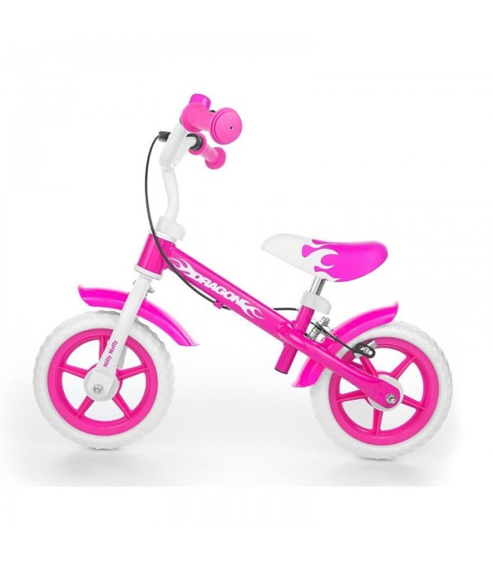 Draisienne avec freins Milly Mally Dragon Rose
