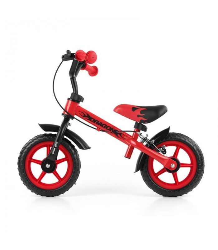 Draisienne avec freins Milly Mally Dragon Rouge
