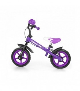 Draisienne avec freins Milly Mally Dragon Violette