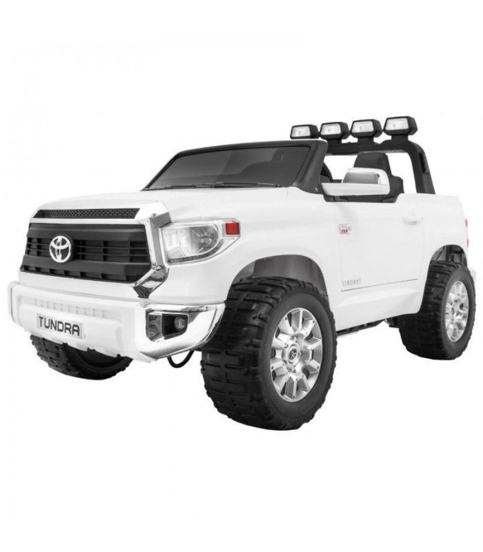 Voiture électrique 2 places 24V Toyota Tundra Blanc - Pack Luxe