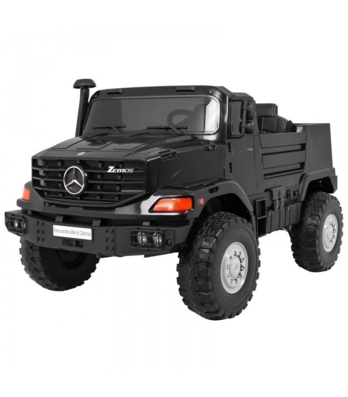 Voiture électrique 2 places 12V Mercedes Zetros Noir - Pack Luxe