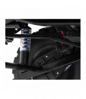 Voiture électrique 2 places 12V Mercedes Zetros Noir - Pack Luxe