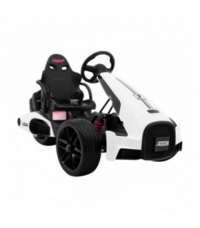 Kart électrique 12V XR-1 Blanc - Pack Evo