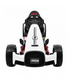 Kart électrique 12V XR-1 Blanc - Pack Evo