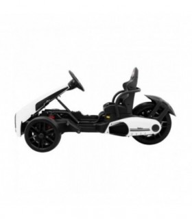 Kart électrique 12V XR-1 Blanc - Pack Evo