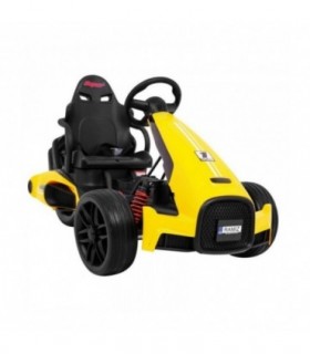 Kart électrique 12V XR-1 Jaune - Pack Evo