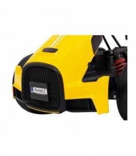 Kart électrique 12V XR-1 Jaune - Pack Evo