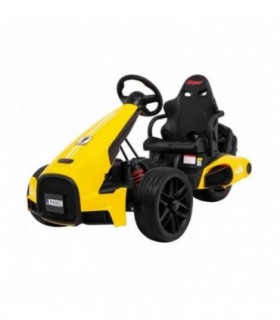 Kart électrique 12V XR-1 Jaune - Pack Evo
