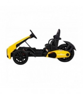 Kart électrique 12V XR-1 Jaune - Pack Evo