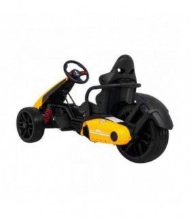 Kart électrique 12V XR-1 Jaune - Pack Evo