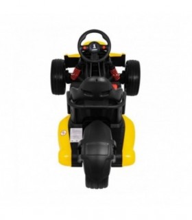 Kart électrique 12V XR-1 Jaune - Pack Evo