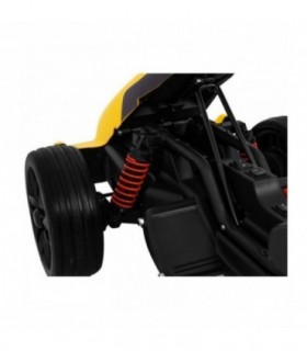 Kart électrique 12V XR-1 Jaune - Pack Evo