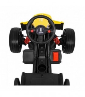 Kart électrique 12V XR-1 Jaune - Pack Evo