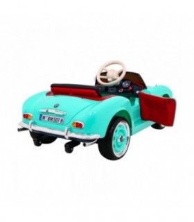 Voiture électrique 12V BMW 507 retro Verte - Pack Luxe