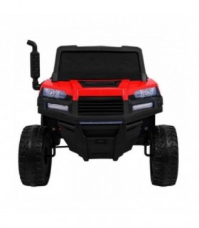 Camion électrique 2 places 2 x 12V A730 Rouge - Noir - Pack Evo