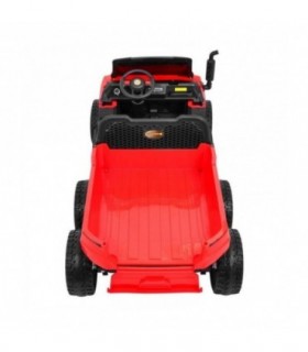 Camion électrique 2 places 2 x 12V A730 Rouge - Noir - Pack Evo