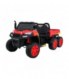 Camion électrique 2 places 2 x 12V A730 Rouge - Noir - Pack Evo