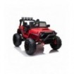 Voiture électrique 2 places 24V Jeep Brothers Rouge - Pack Luxe