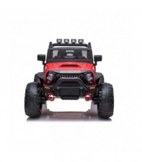 Voiture électrique 2 places 24V Jeep JC666 Rouge - Pack Luxe