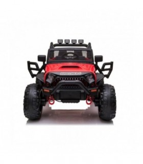 Voiture électrique 2 places 24V Jeep JC666 Rouge - Pack Luxe