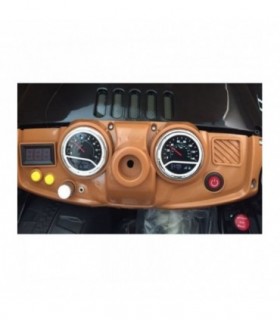 Voiture électrique 12V Jeep Reback Noire