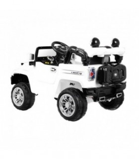 Voiture électrique 12V Jeep Reback Blanche