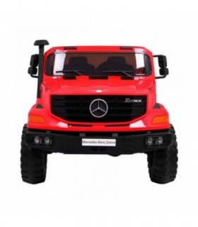 Voiture électrique 2 places 12V Mercedes Zetros Rouge - Pack Luxe