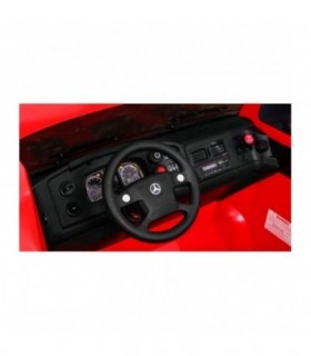 Voiture électrique 2 places 12V Mercedes Zetros Rouge - Pack Luxe