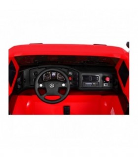 Voiture électrique 2 places 12V Mercedes Zetros Rouge - Pack Luxe