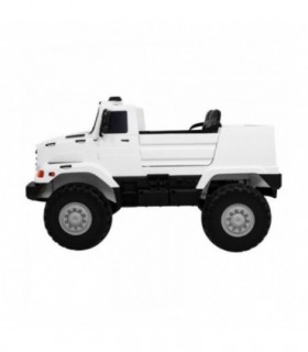 Voiture électrique 2 places 12V Mercedes Zetros Blanche - Pack Luxe