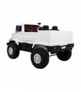 Voiture électrique 2 places 12V Mercedes Zetros Blanche - Pack Luxe