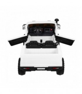 Voiture électrique 2 places 12V Mercedes Zetros Blanche - Pack Luxe