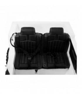 Voiture électrique 2 places 12V Mercedes Zetros Blanche - Pack Luxe