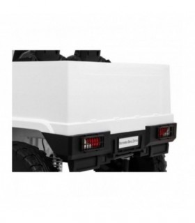 Voiture électrique 2 places 12V Mercedes Zetros Blanche - Pack Luxe