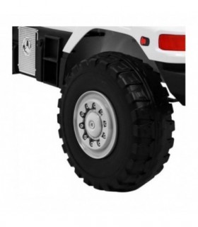 Voiture électrique 2 places 12V Mercedes Zetros Blanche - Pack Luxe