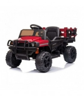 Camion pick-up 12 Volts BDM0926 Rouge - Pack Luxe