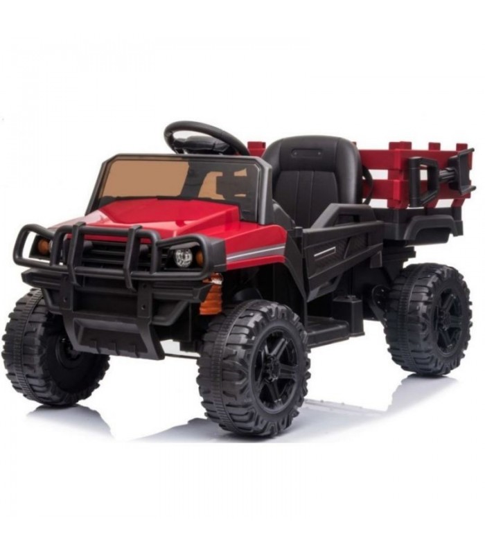 Camion pick-up 12 Volts BDM0926 Rouge - Pack Luxe