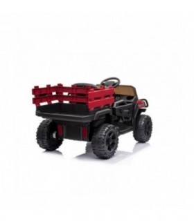 Camion pick-up 12 Volts BDM0926 Rouge - Pack Luxe