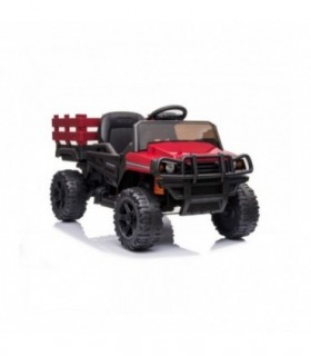 Camion pick-up 12 Volts BDM0926 Rouge - Pack Luxe