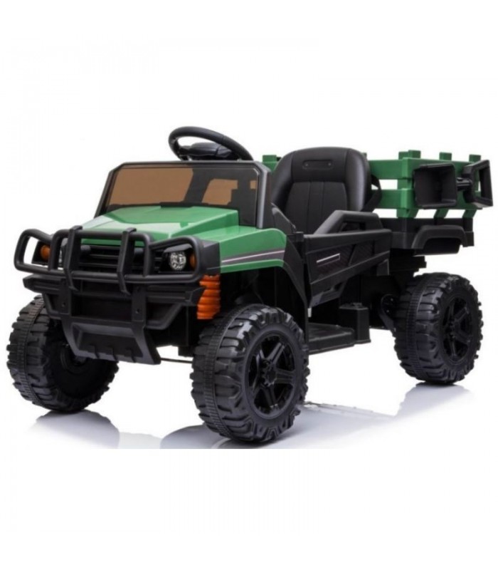 Camion pick-up 12 Volts BDM0926 Vert - Pack Luxe