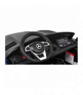 Voiture électrique 2 places  2x12V Mercedes SLS AMG GT R Noir - Pack Luxe