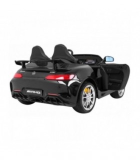 Voiture électrique 2 places  2x12V Mercedes SLS AMG GT R Noir - Pack Luxe